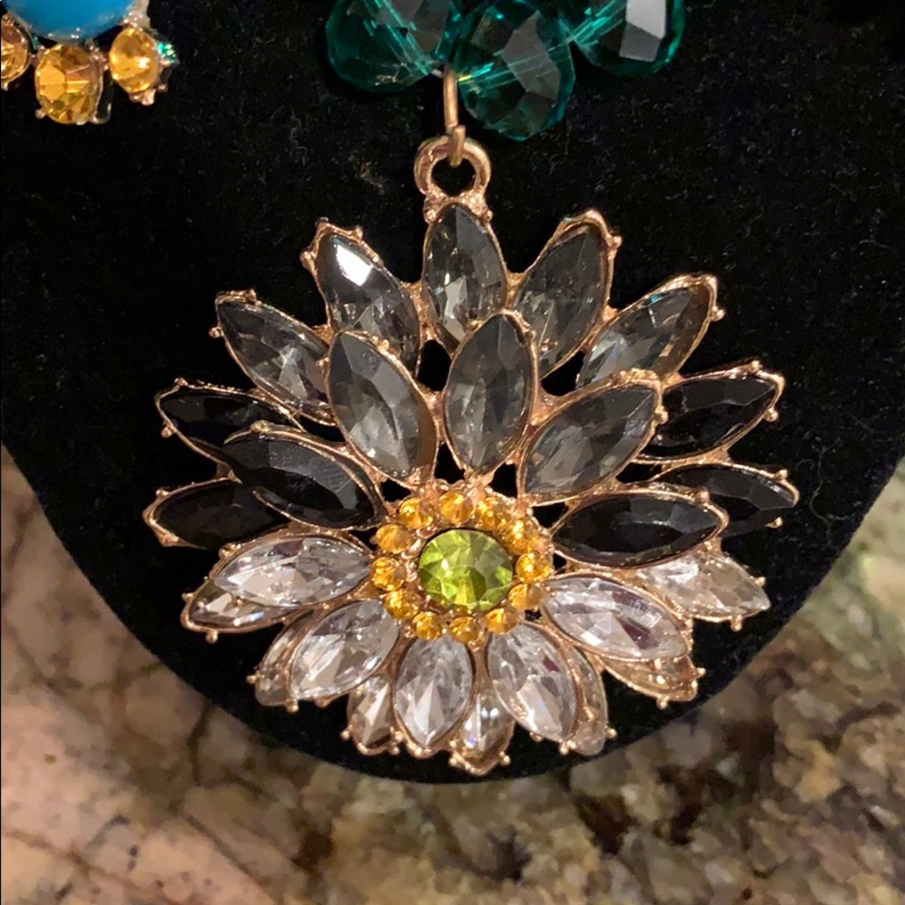 Statement Necklace Adjustable Length - image 2